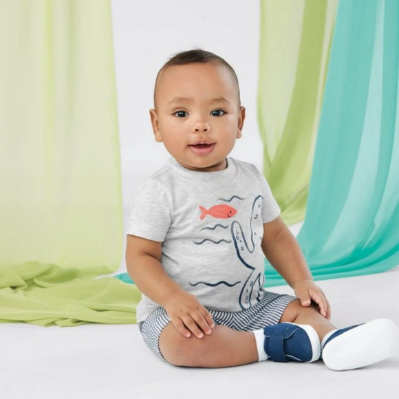 NWT Carter’s 3 Piece Baby Boy Outfits Bundle of 2 Sets Size 3-6 Months - Picture 10 of 15